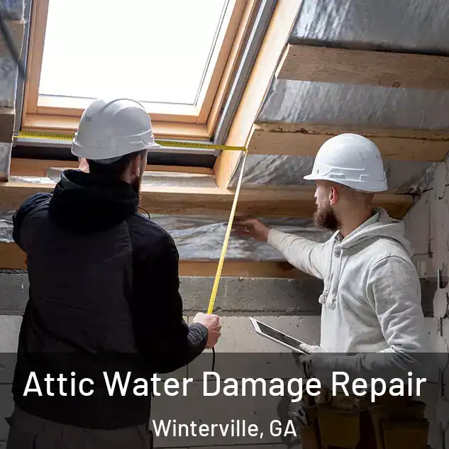  Attic Water Damage Repair Winterville, GA