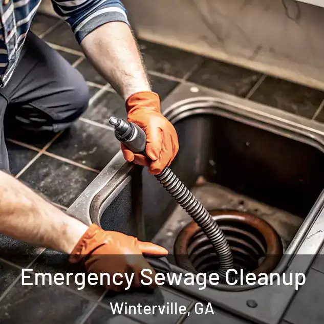  Emergency Sewage Cleanup Winterville, GA
