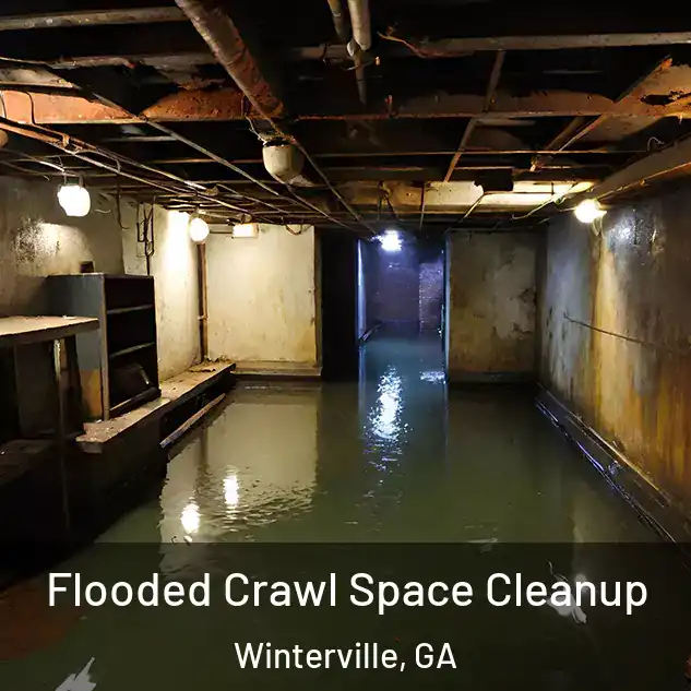  Flooded Crawl Space Cleanup Winterville, GA