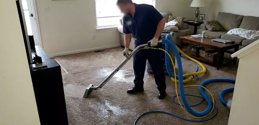 Flooded Basement Carpet Cleanup Winterville
