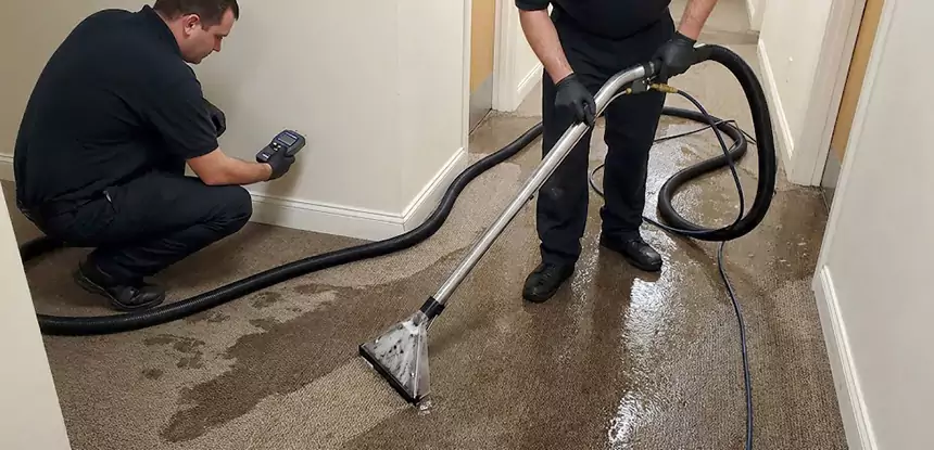 Basement Flooded Carpet Soaked Recovery in Winterville