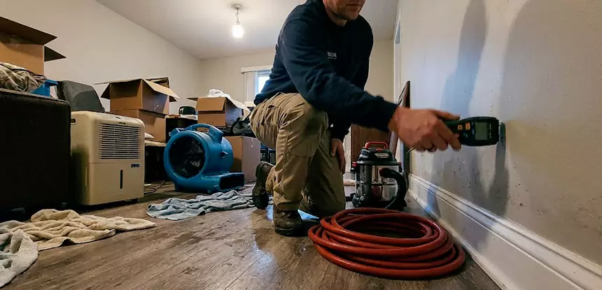Moisture Damage Evaluation in Winterville