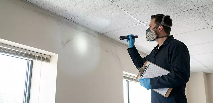 Ceiling Water Damage Inspection in Winterville