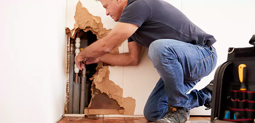 Broken Pipe Water Damage Repair in Winterville