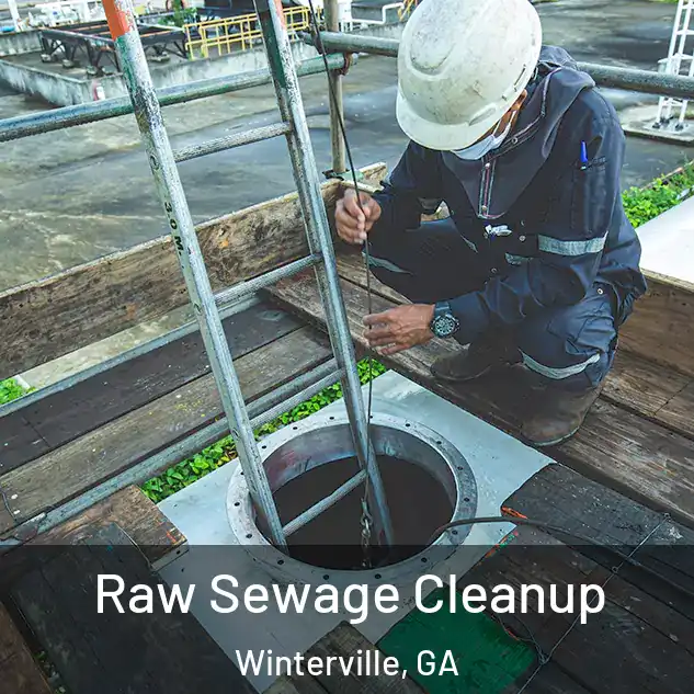  Raw Sewage Cleanup Winterville, GA