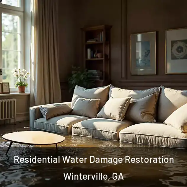  Residential Water Damage Restoration Winterville, GA