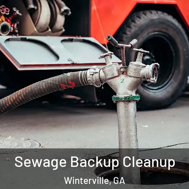  Sewage Backup Cleanup Winterville, GA