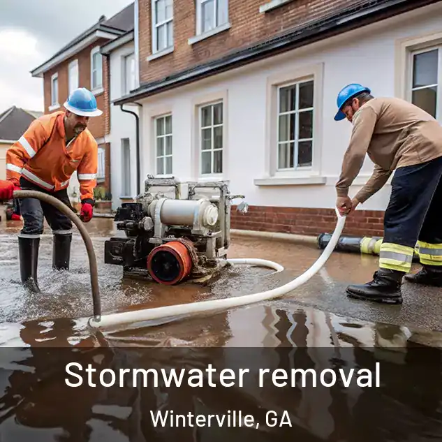  Stormwater removal Winterville, GA