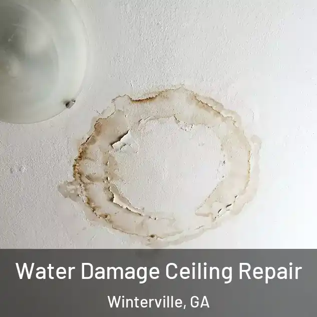  Water Damage Ceiling Repair Winterville, GA